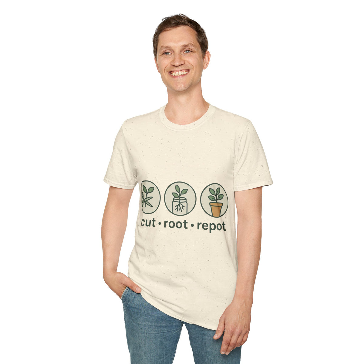 Herbal Icons T‑Shirt — Sage, Mint & Chamomile Plant Symbols Tee - Trending Now - September 2026
