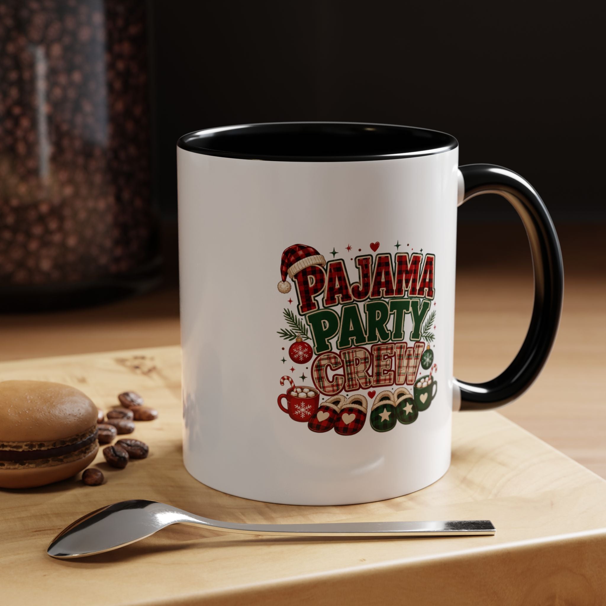 Accent Coffee Mug Pajama Party Crew