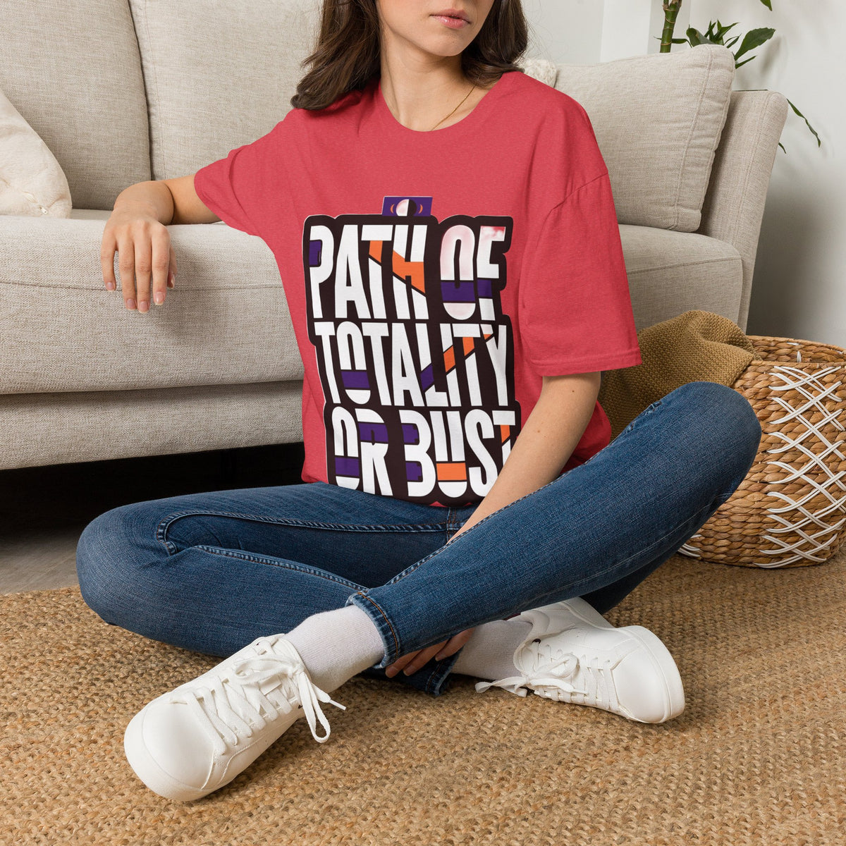 Path Of Totality Or Bust T-Shirt (Design 02) - Trending Now - August 2026