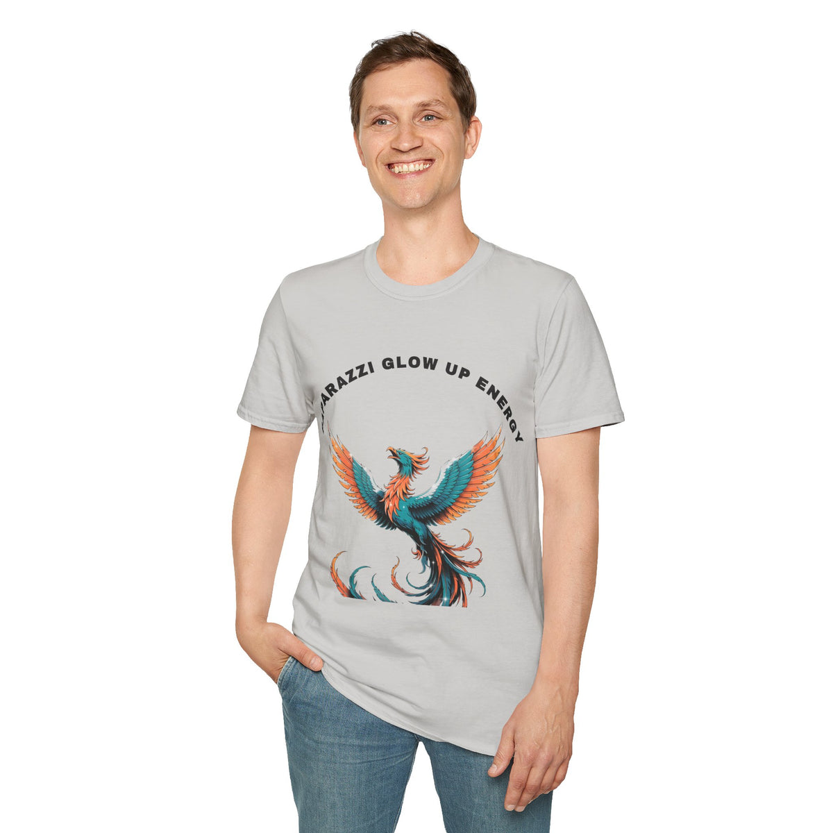 Phoenix Graphic T-Shirt — "Paparazzi Glow Up Energy" Inspirational Casual Tee - Trending Now - September 2026