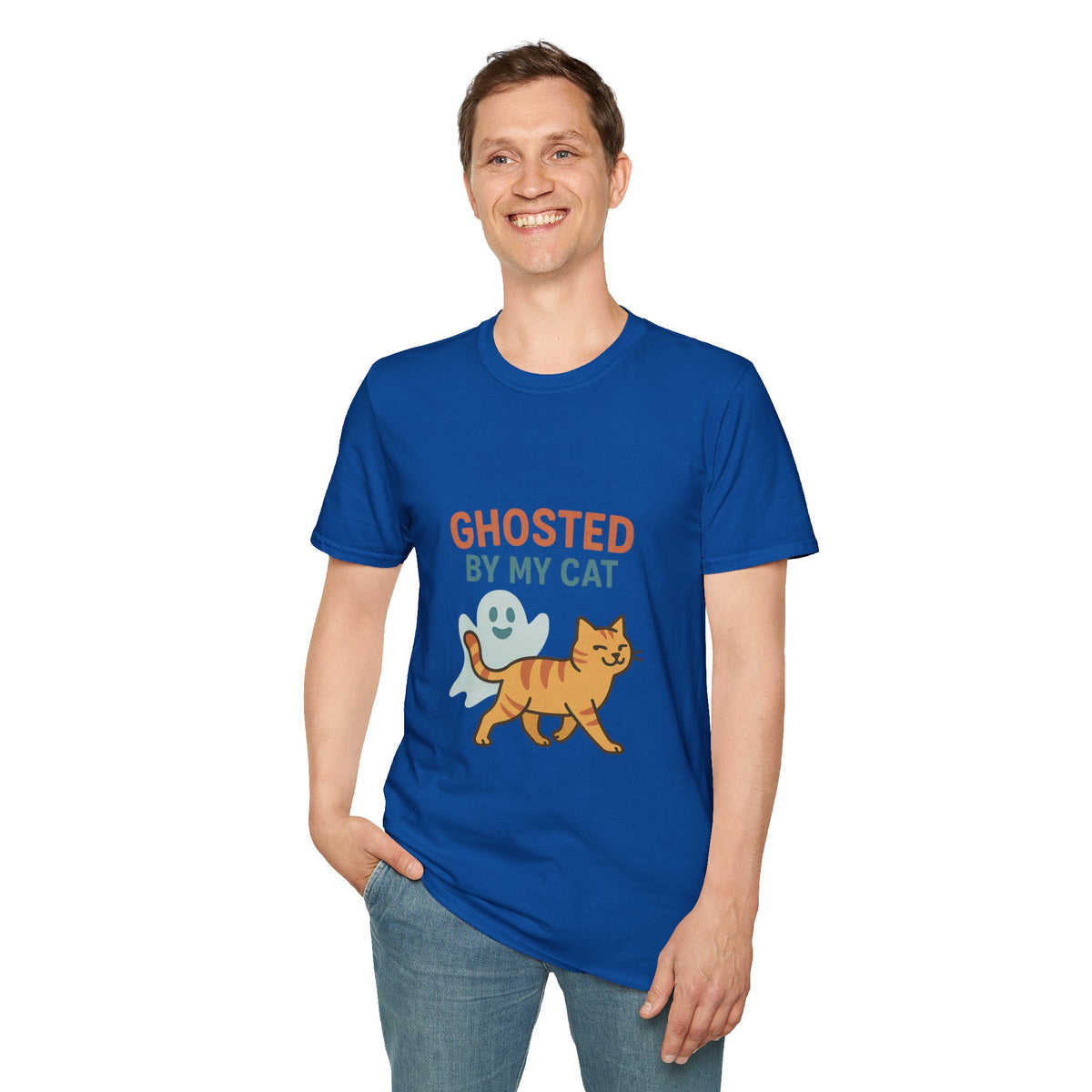 Ghosted By My Cat T-Shirt — Cute Funny Cat Lover Tee - Trending Now - October 2026