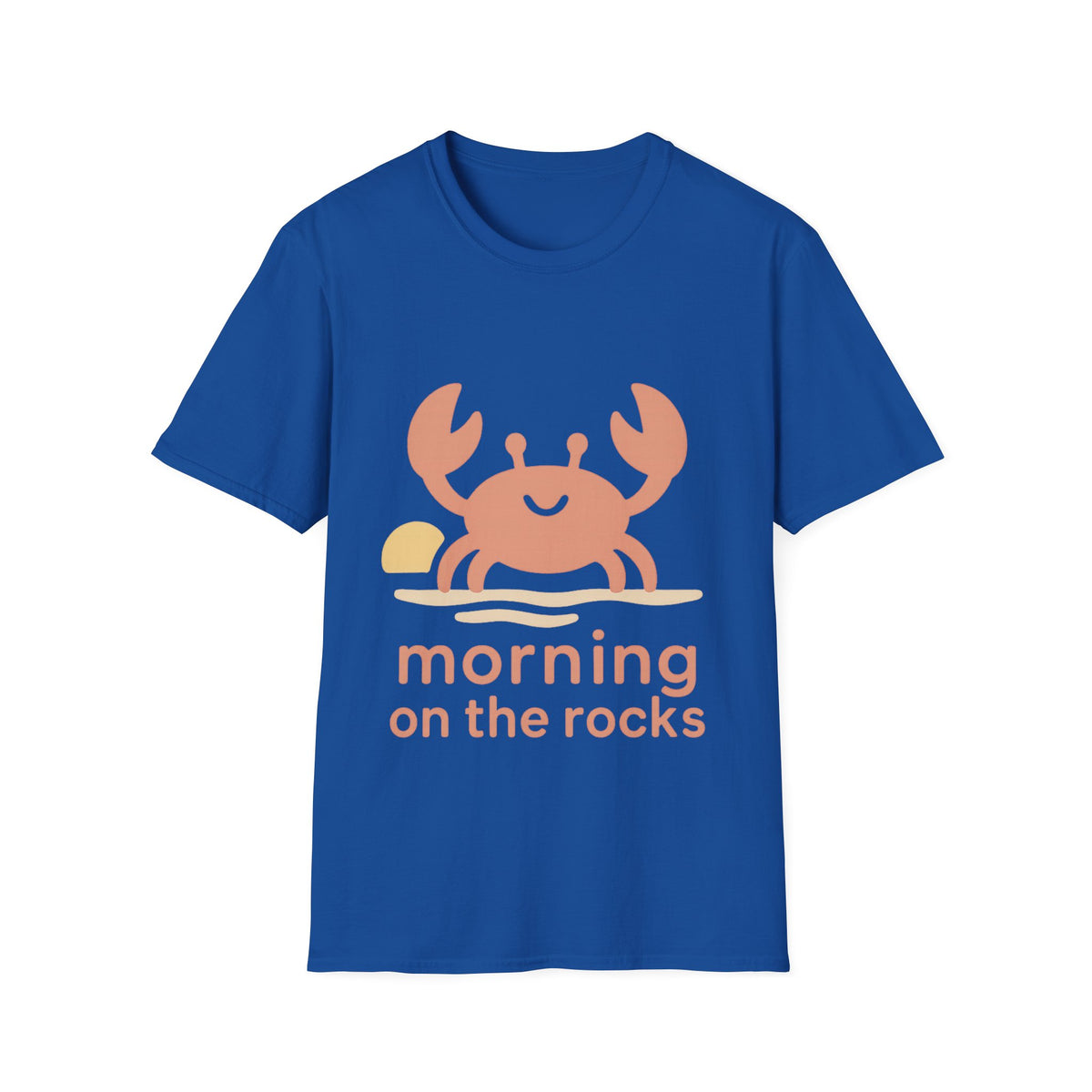 Cute Crab Morning on the Coast Graphic Tee - Trending Now - September 2026