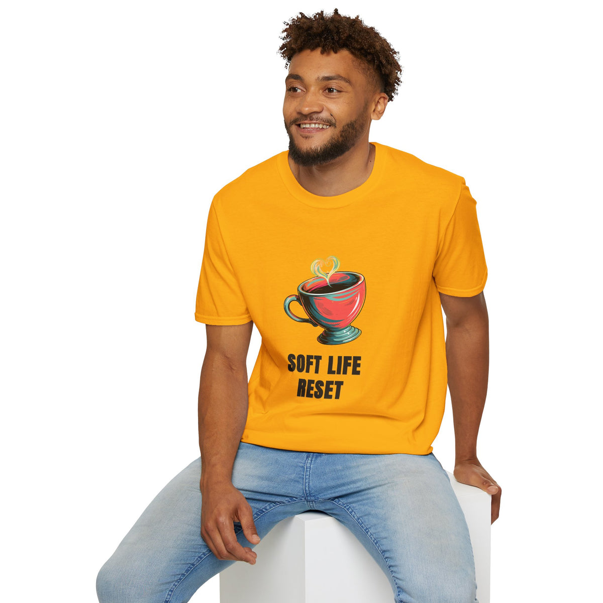 Soft Life Reset T‑Shirt — Coffee Cup Graphic Tee - Trending Now - August 2026