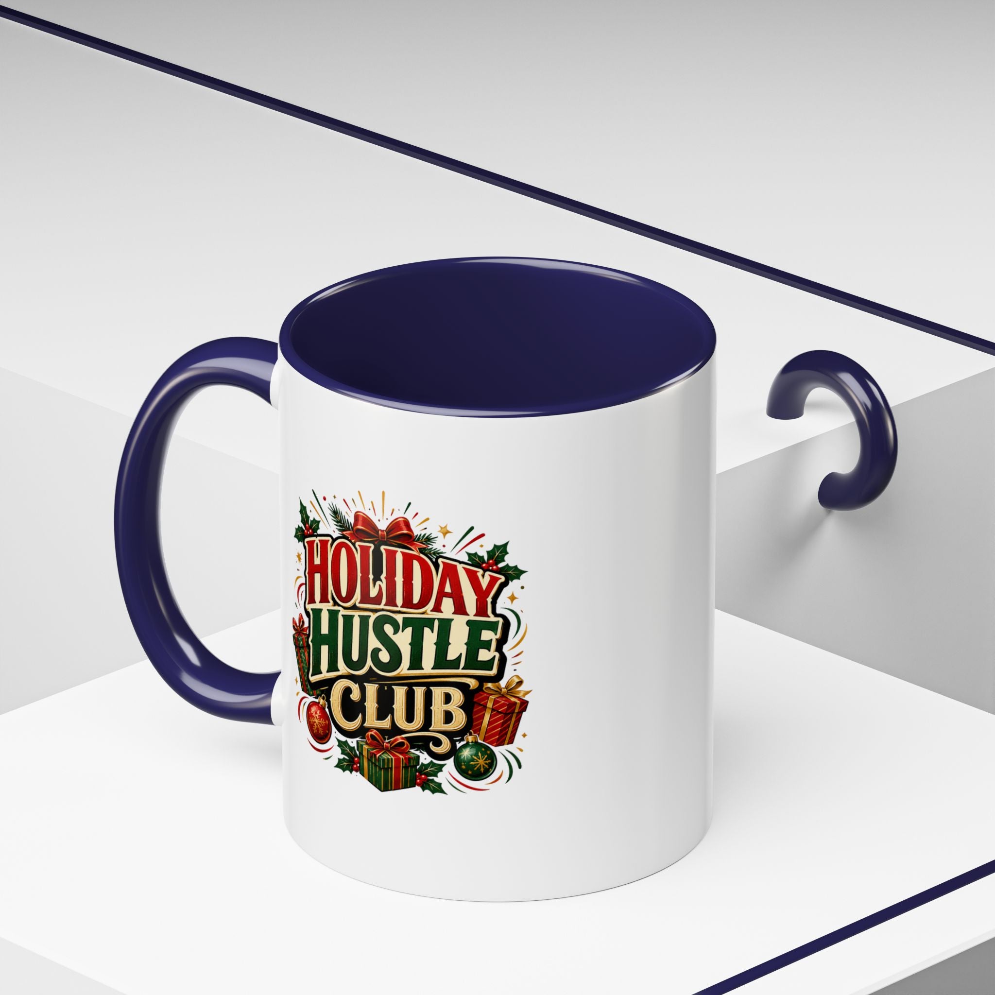 Accent Coffee Mug Holiday Hustle Club