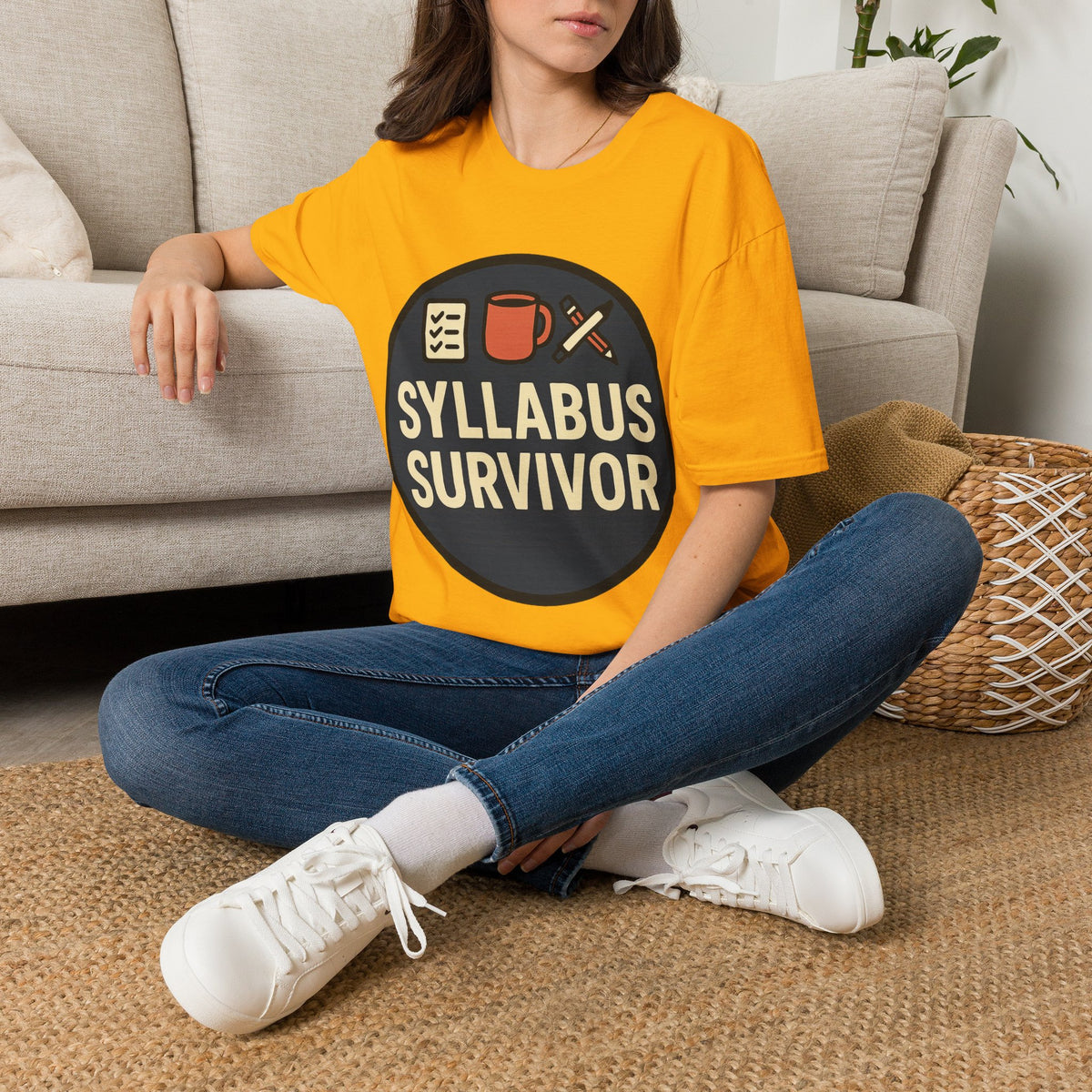 Syllabus Survivor T-Shirt — Funny Teacher/Student Back-to-School Tee - Trending Now - August 2026