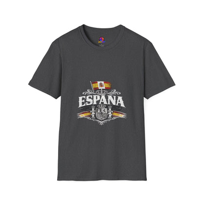 Spain Flag Crest T-Shirt — Spanish Pride Graphic Tee