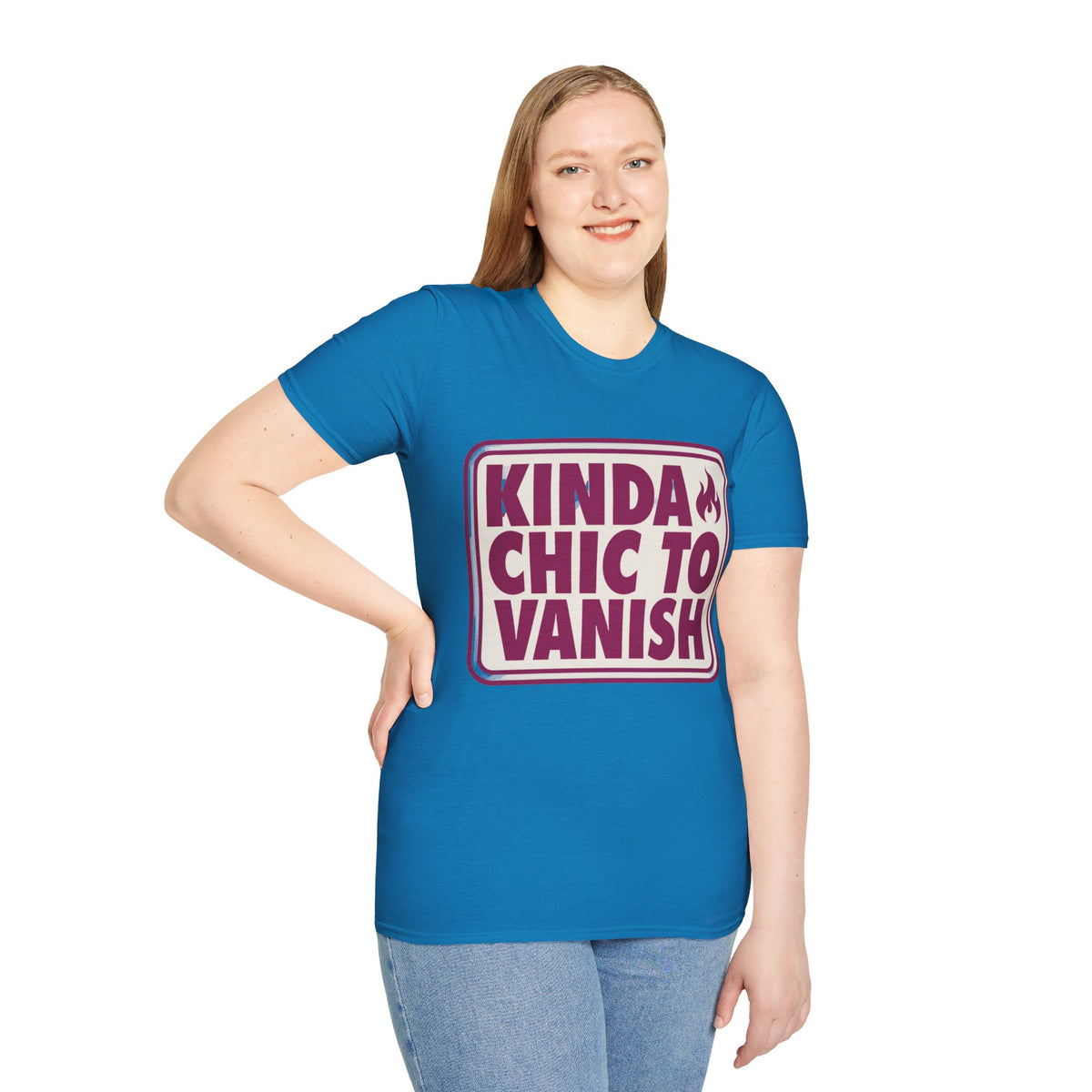 Kinda Chic to Vanish Graphic T-Shirt - Trending Now - August 2026