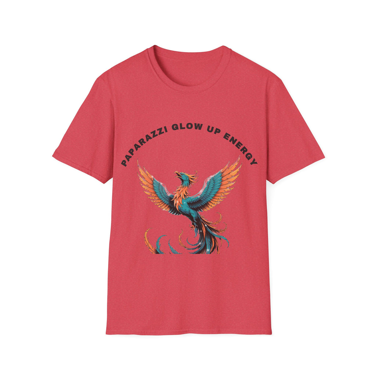 Phoenix Graphic T-Shirt — "Paparazzi Glow Up Energy" Inspirational Casual Tee - Trending Now - September 2026