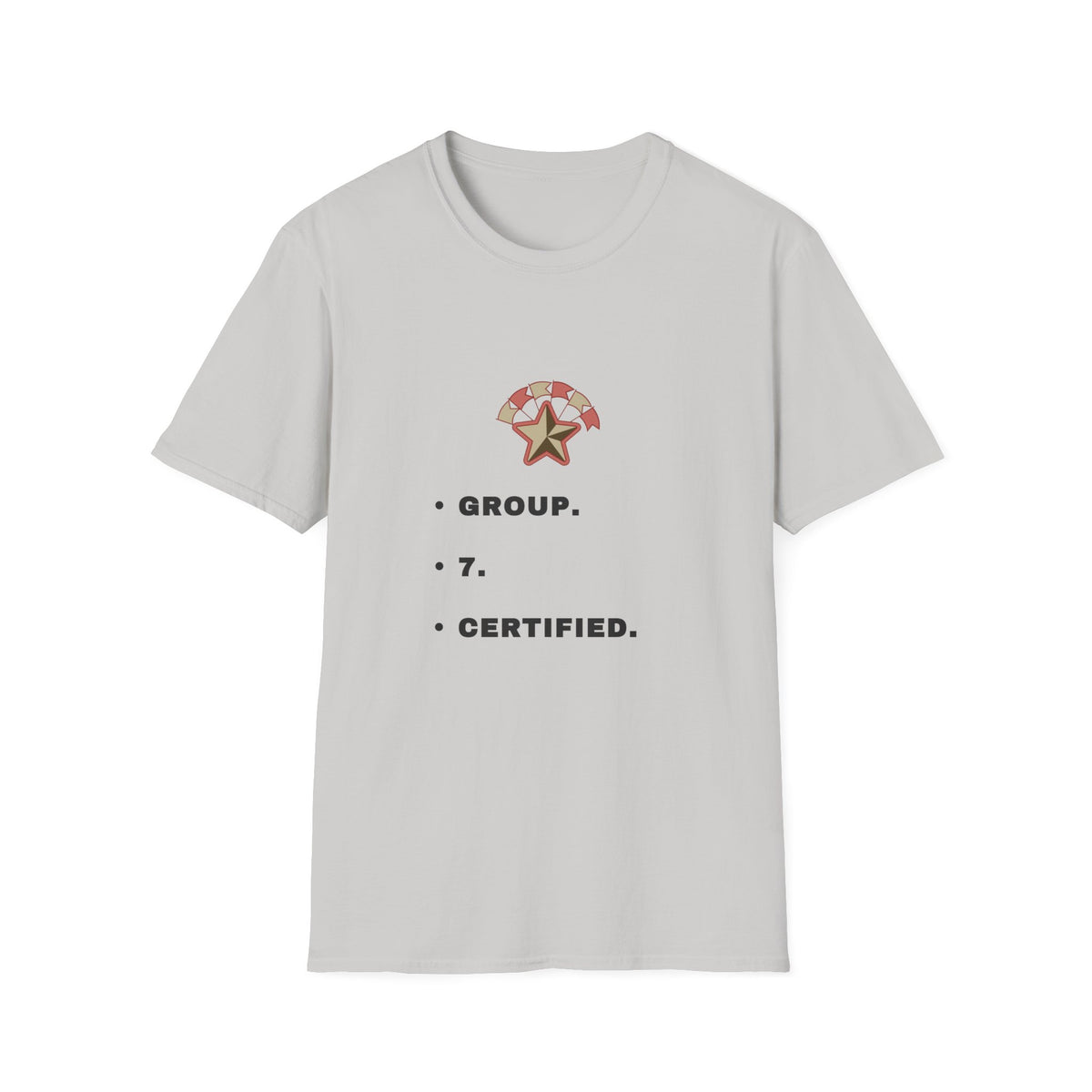 Group Certified T‑Shirt — Military Star Emblem Tee - Trending Now - September 2026