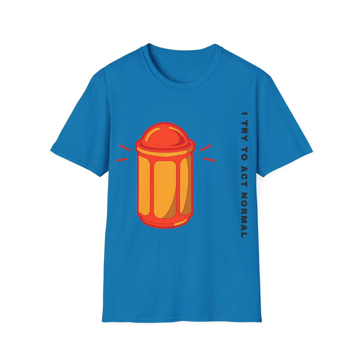 T-Shirt — 'I Try to Be a Grown-Up' Cartoon Fire Hydrant Graphic Tee - Trending Now - September 2026