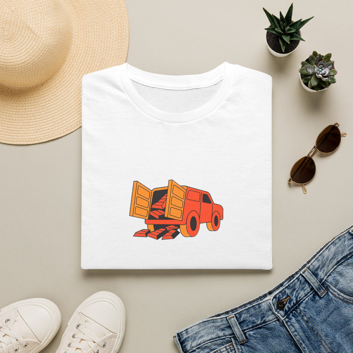 T-Shirt — "Pancollectest Crime Ever" Truck Graphic Tee - Trending Now - September 2026