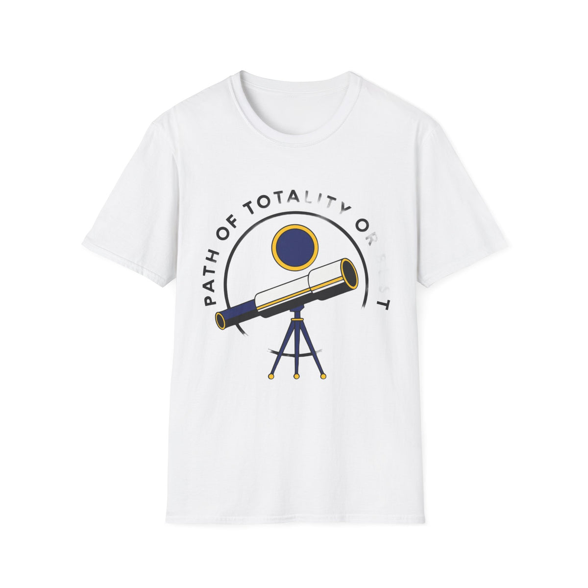 Totality Path Telescope T-Shirt — Eclipse Astronomy Graphic Tee - Trending Now - August 2026