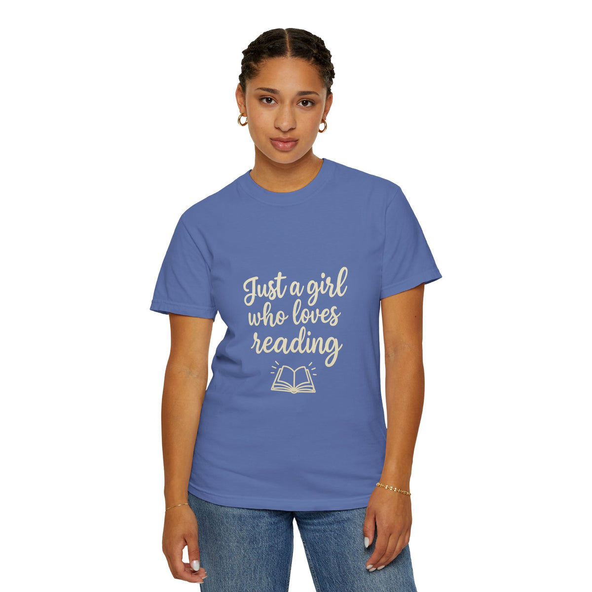 Reading Lover T‑Shirt — "Just a Girl Who Loves Reading" Book Tee - Trending Now - October 2026
