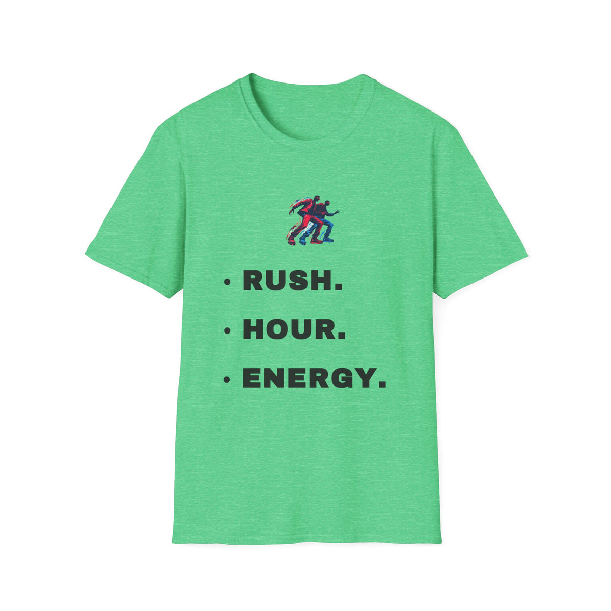 Rush. Hour. Energy. T‑Shirt — Minimal Runner Graphic Tee - Trending Now - September 2026