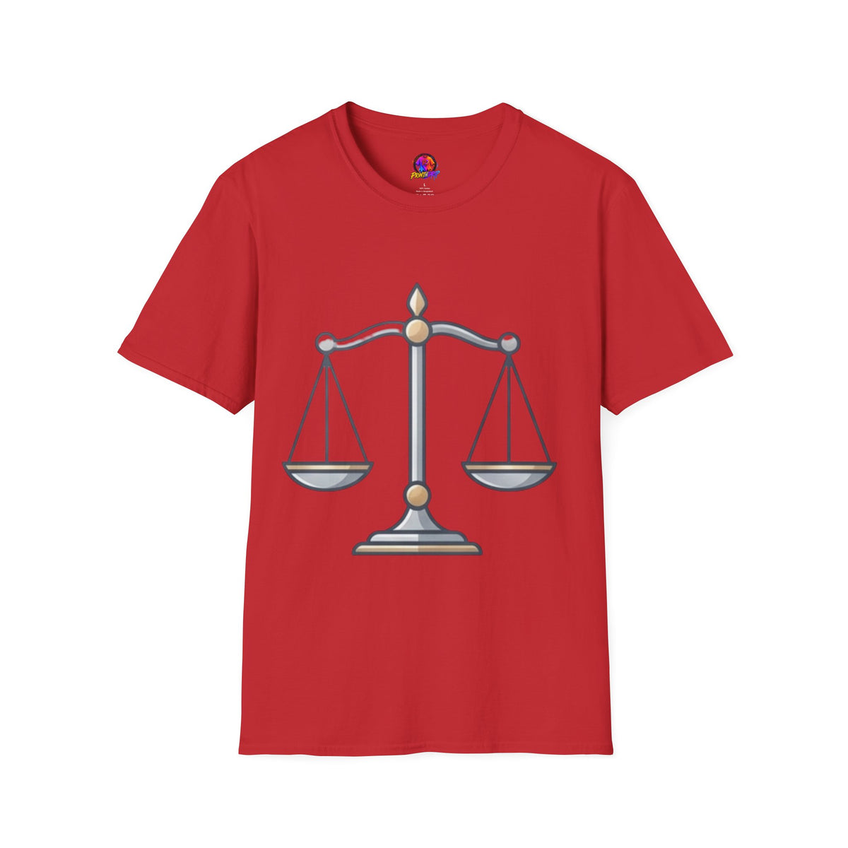 Libra Scales T-Shirt — Zodiac Balance Graphic Tee
