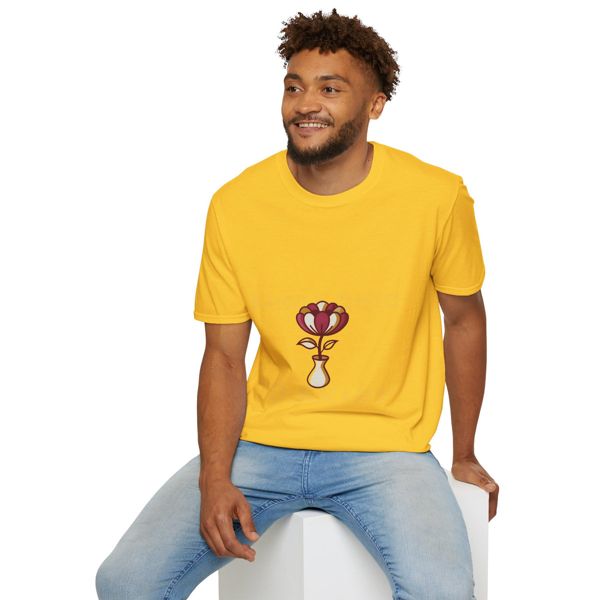 Floral Vase T-Shirt — Boho Retro Flower Graphic Tee - Trending Now - September 2026