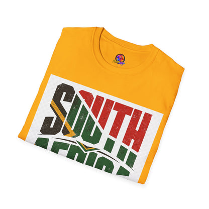 South Africa Soccer T-Shirt — Vintage Flag Football Fan Tee