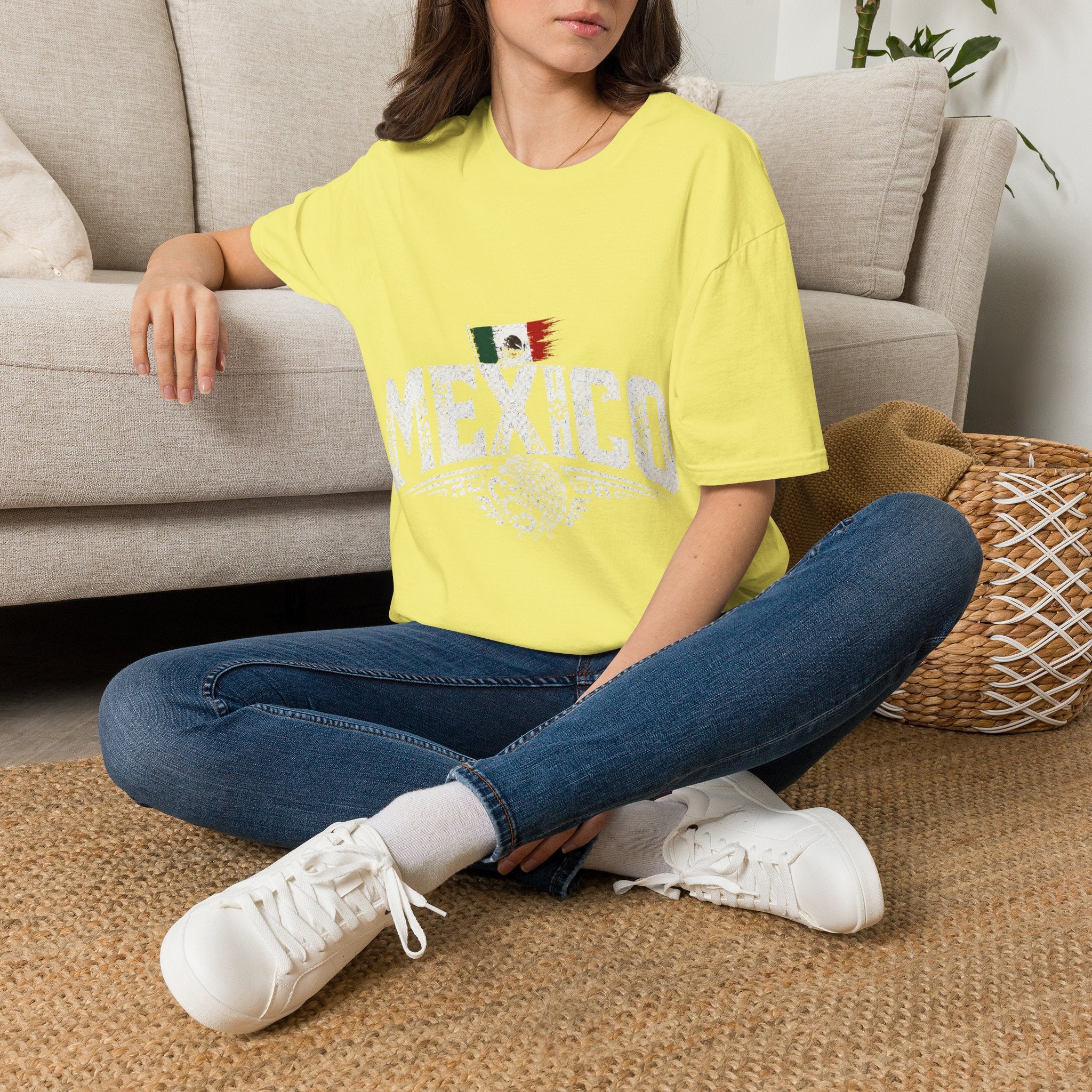 Mexico Vintage Flag T-Shirt