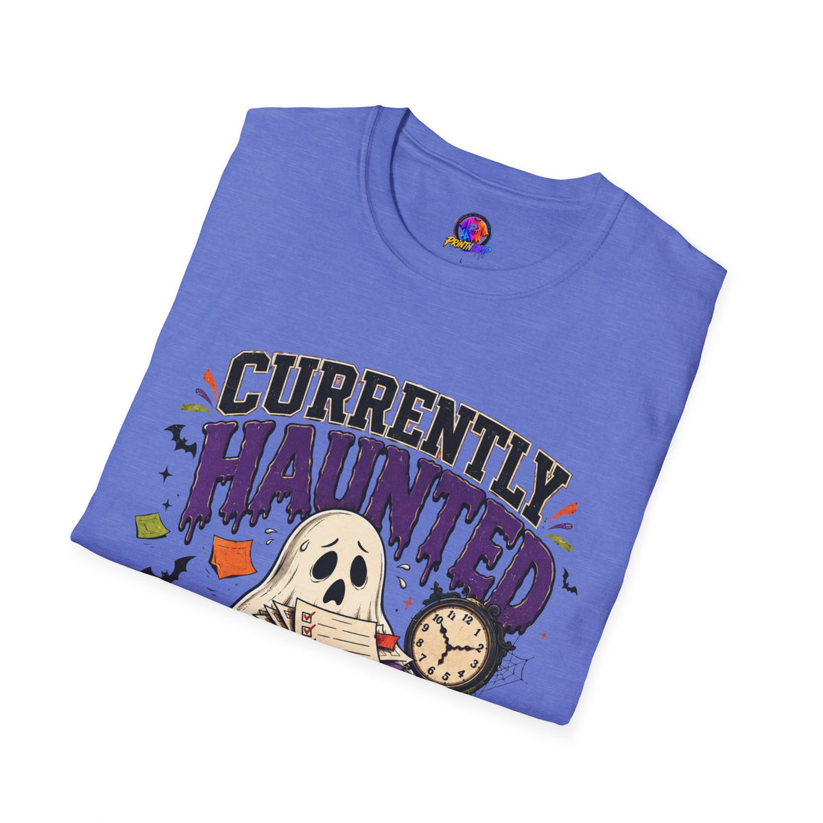 Halloween Currently Haunted Unisex Softstyle T-Shirt