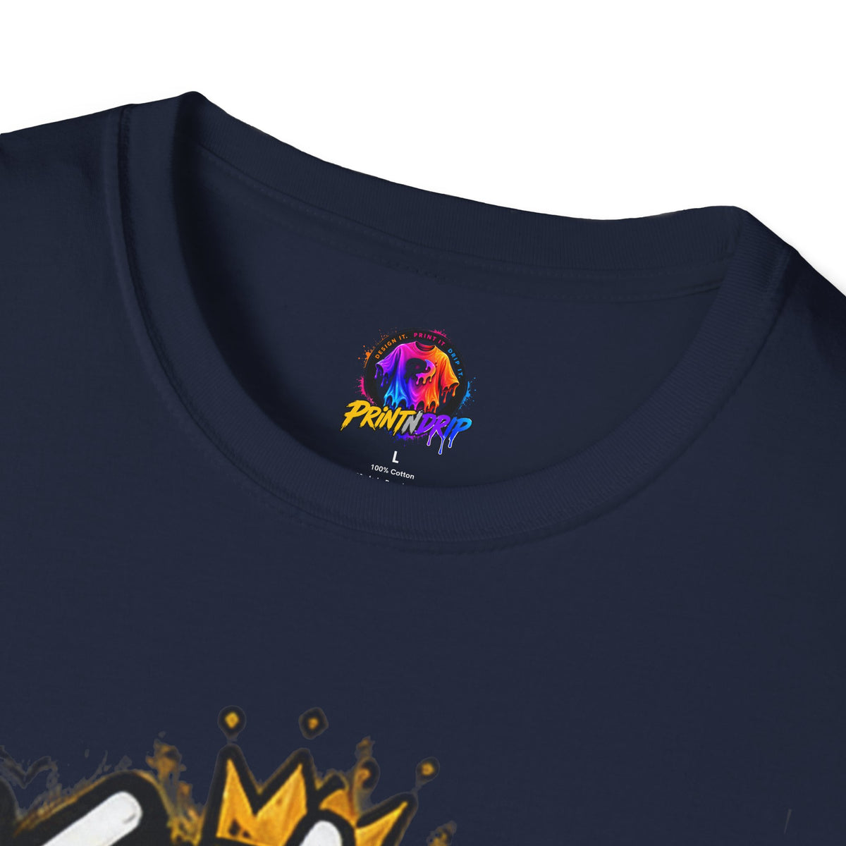 Children's Cancer Awareness T-Shirt — "Kids Fight The Toughest Battles" Gold Ribbon
