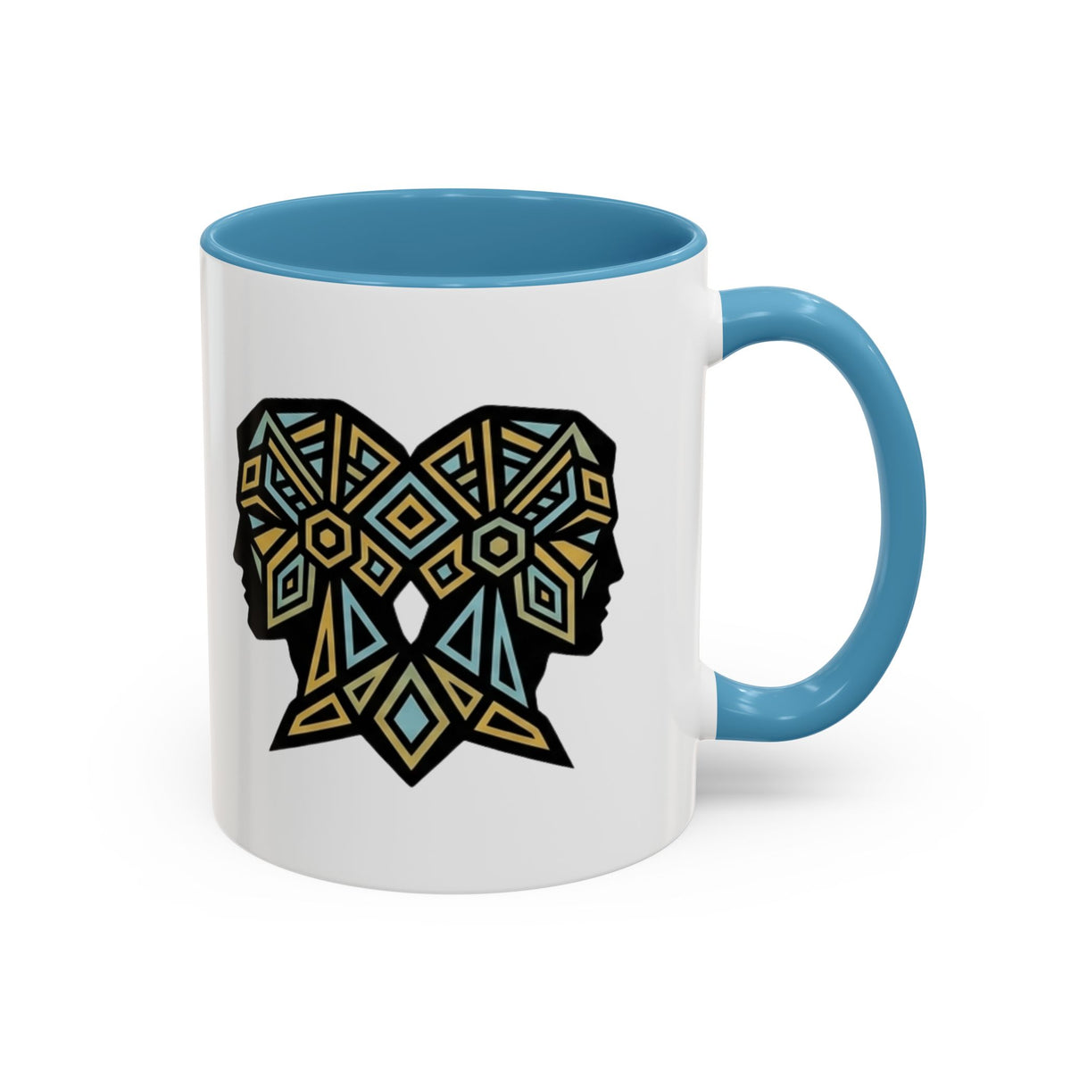 Gemini Zodiac Accent Coffee Mug