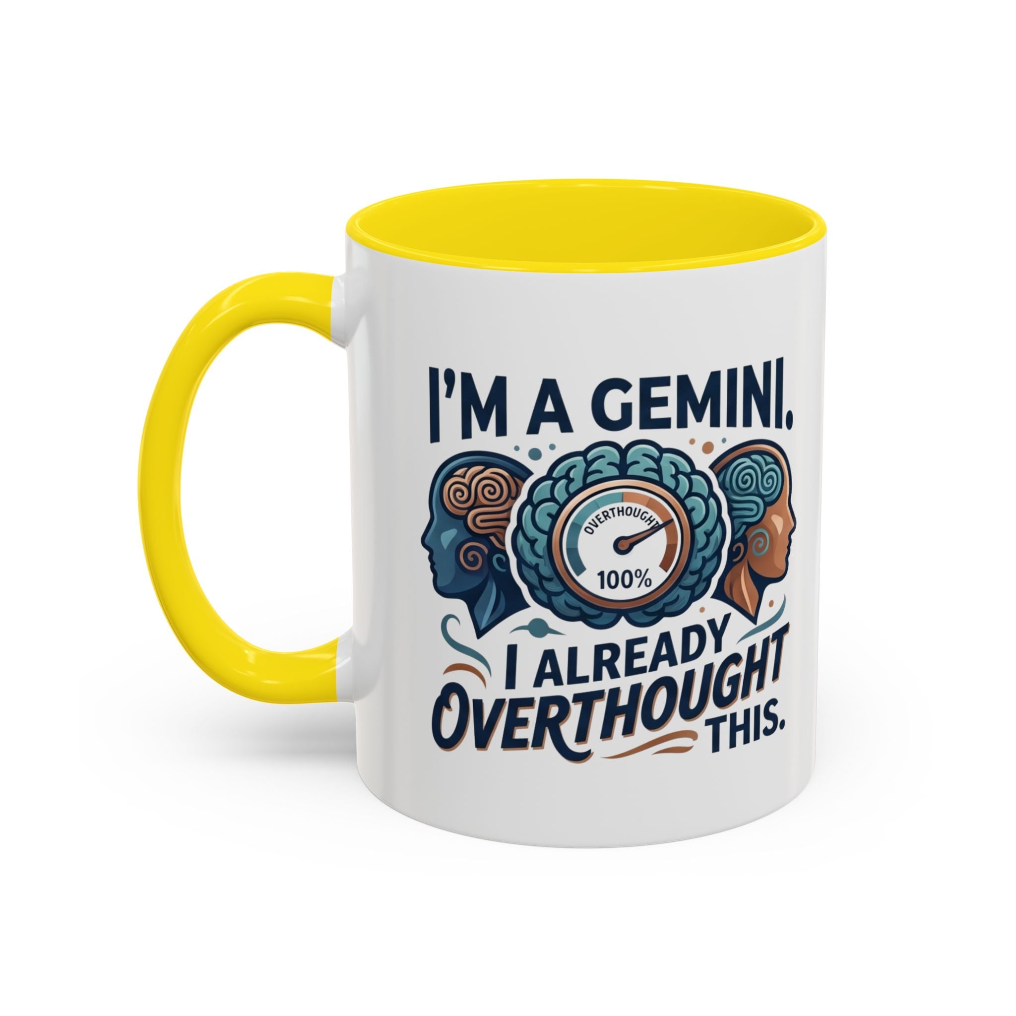 I'm a Gemini Coffee Mug — I Already Overthought This Zodiac Mug (11/15oz)