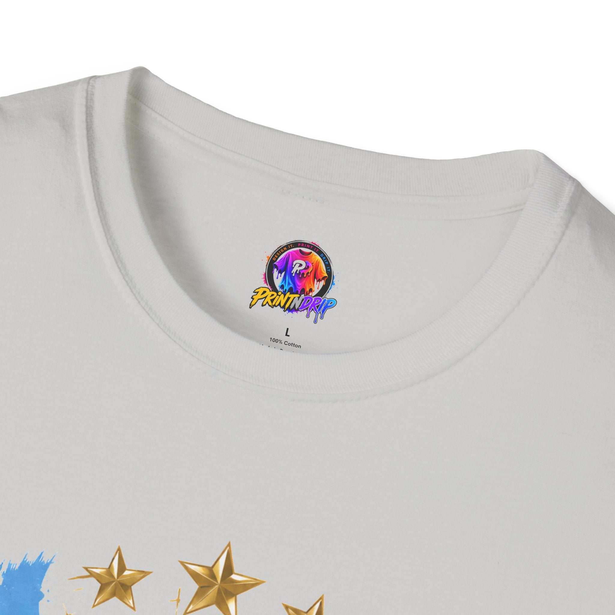 Argentina Sky Blue Magic Soccer T-Shirt — Argentinian Football Player Graphic Tee