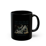 Capricorn Mug — "I Don't Rely on Luck, I Rely on Discipline" Astrology Coffee Cup