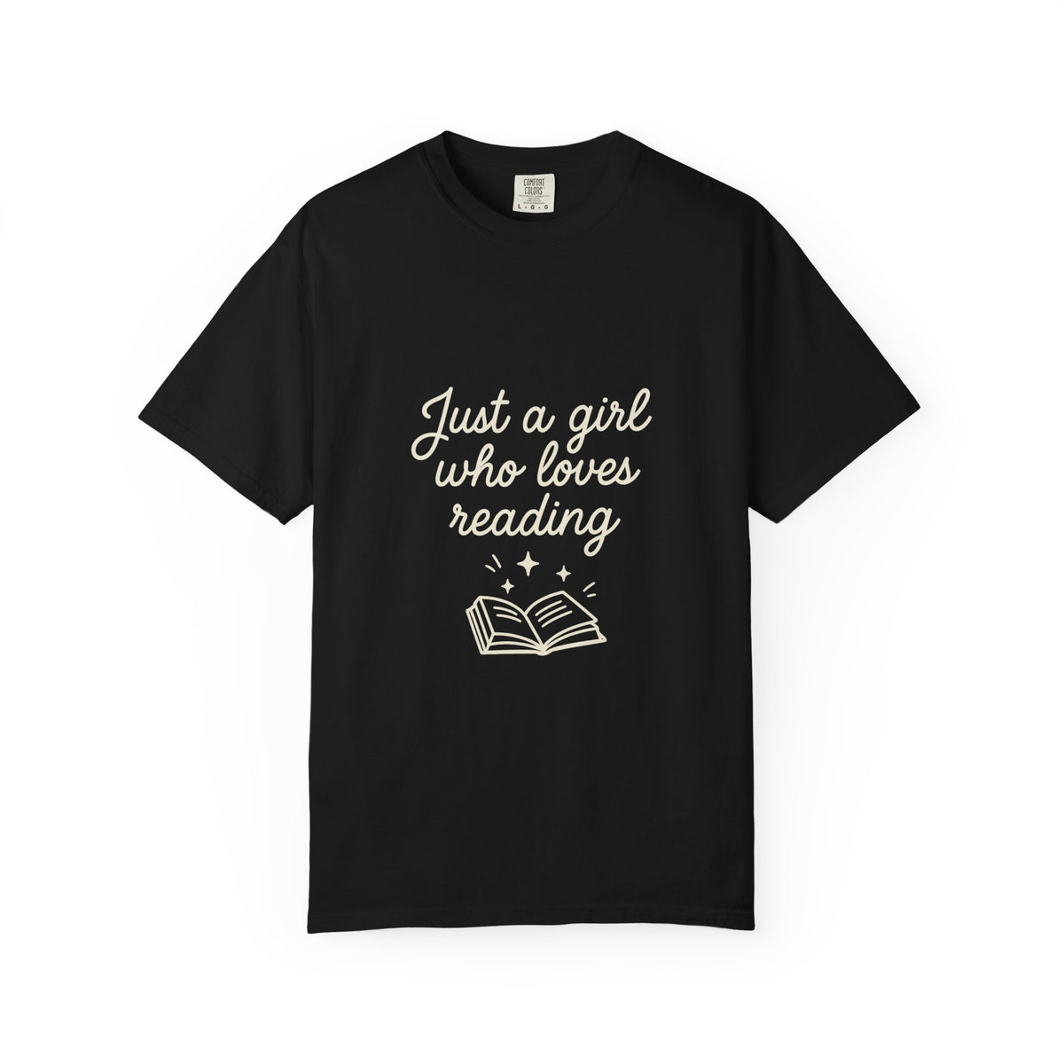 Reading Lover T‑Shirt — "Just a Girl Who Loves Reading" Graphic Tee - Trending Now - October 2026