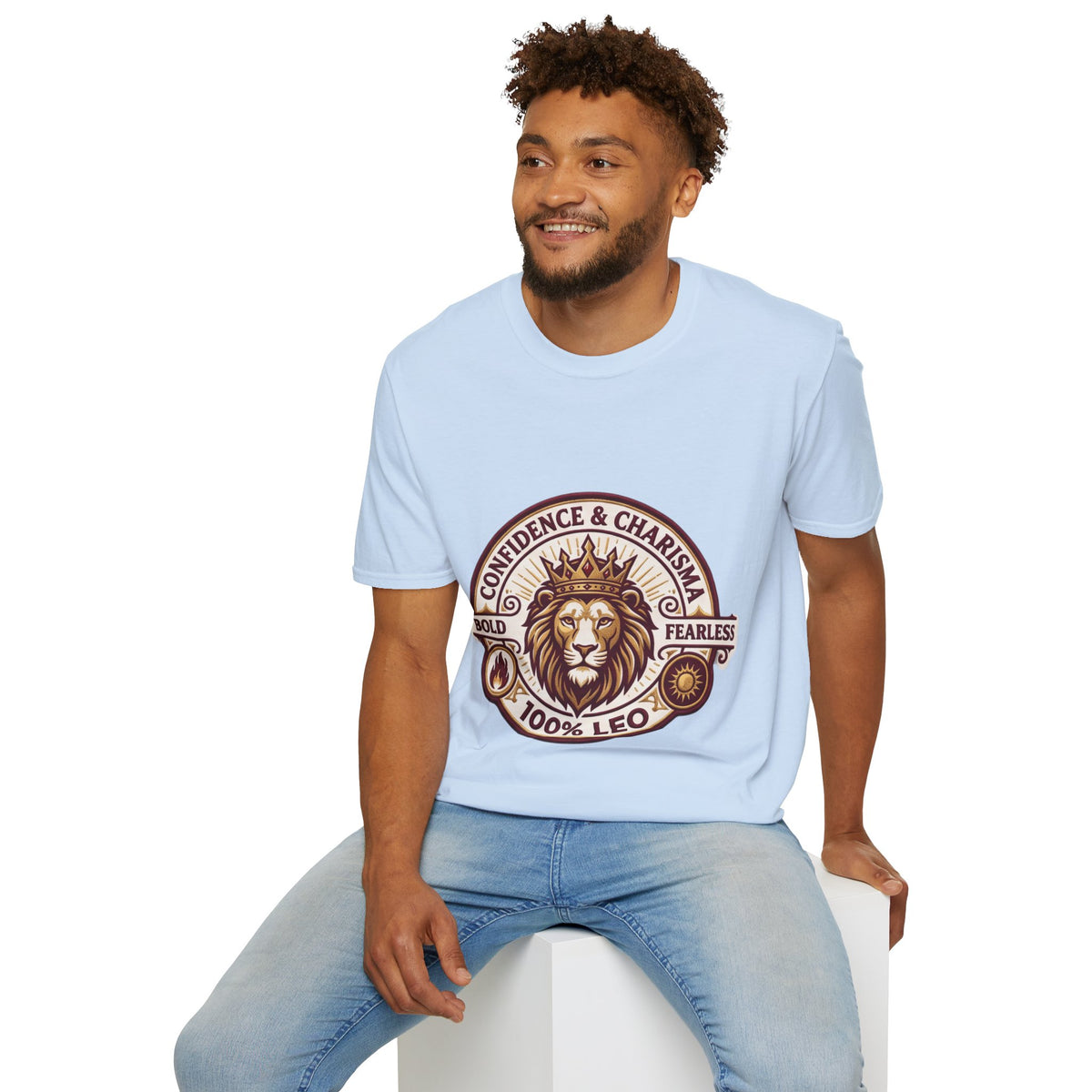 Leo Zodiac T-Shirt — Confidence & Charisma Lion Horoscope Tee