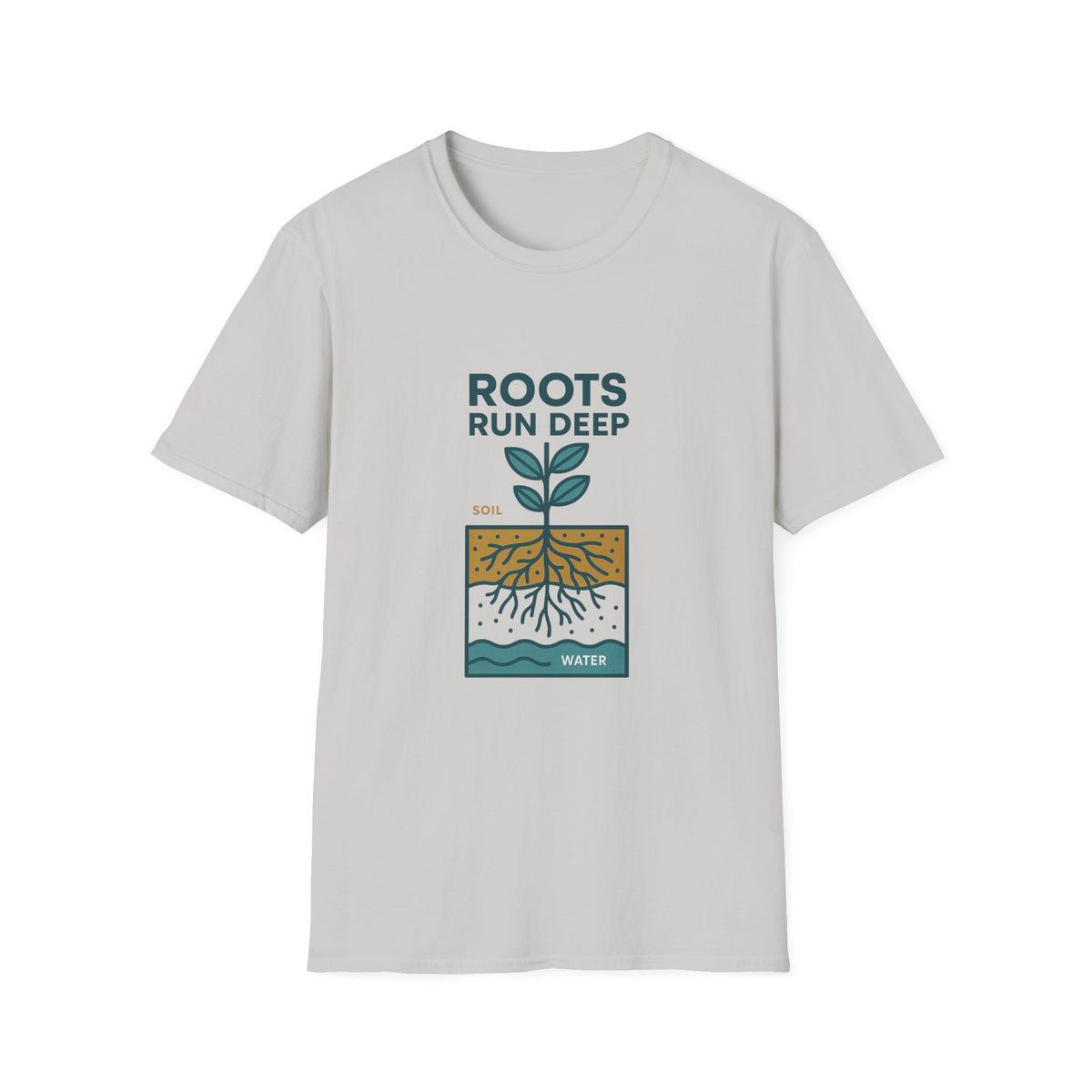Roots Run Deep T-Shirt — Eco Plant Graphic Tee - Trending Now - August 2026