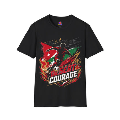 Jordan Soccer T‑Shirt — Desert Courage Flag Design