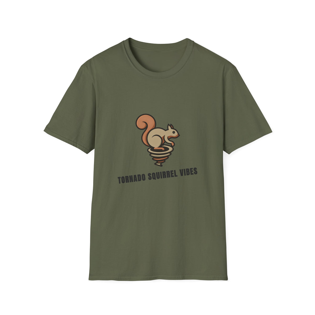 Tornado Squirrel T-Shirt — Cute Cartoon Squirrel Graphic Tee - Trending Now - September 2026