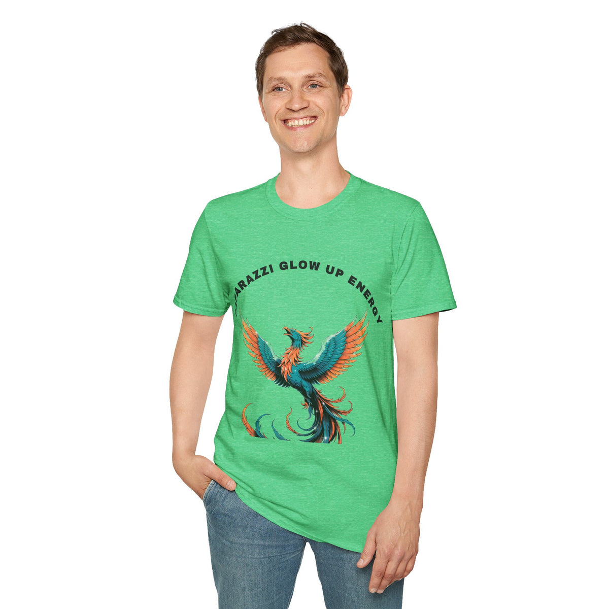Phoenix Graphic T-Shirt — "Paparazzi Glow Up Energy" Inspirational Casual Tee - Trending Now - September 2026