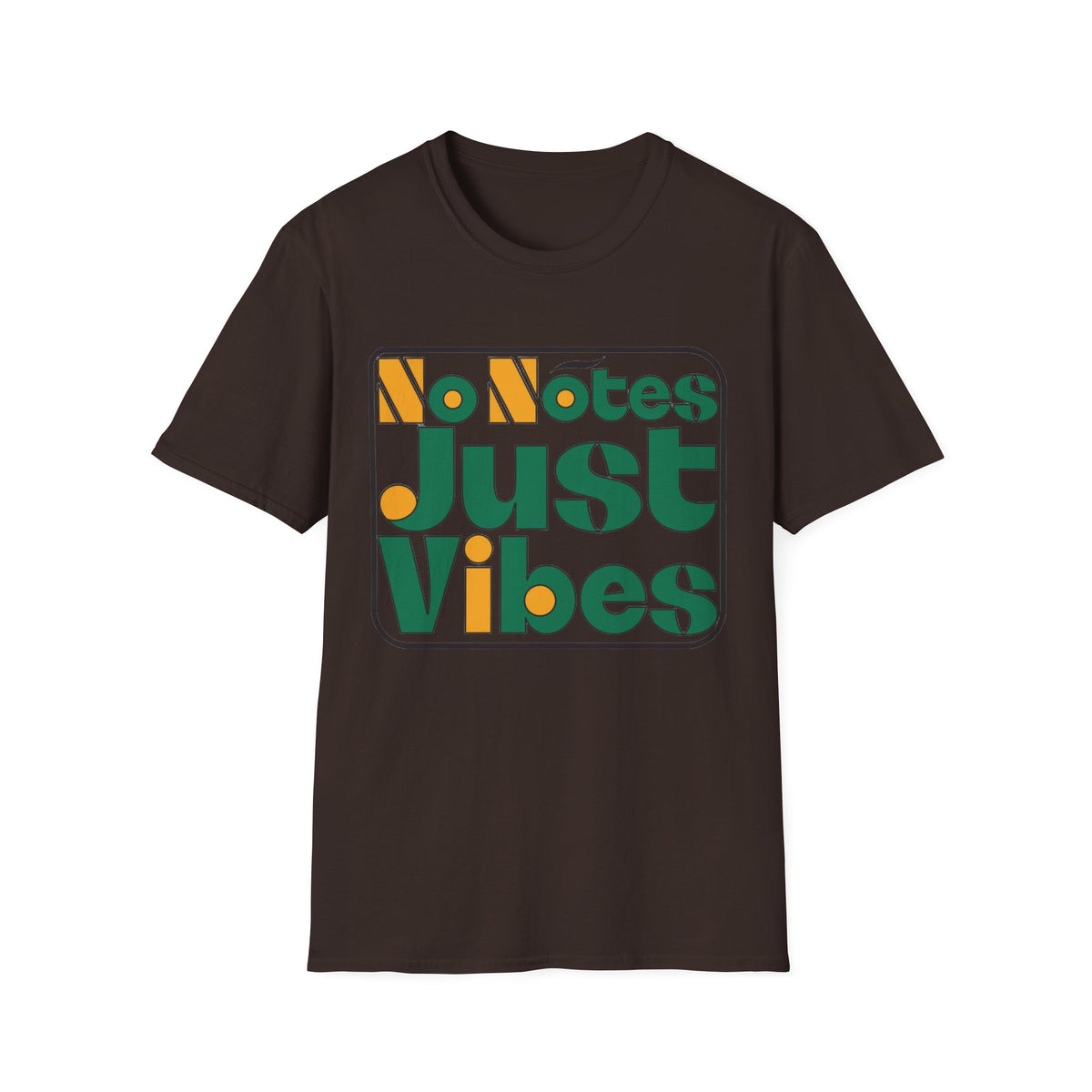 Just Vibes T‑Shirt — "No Notes Just Vibes" Retro Graphic Tee - Trending Now - August 2026
