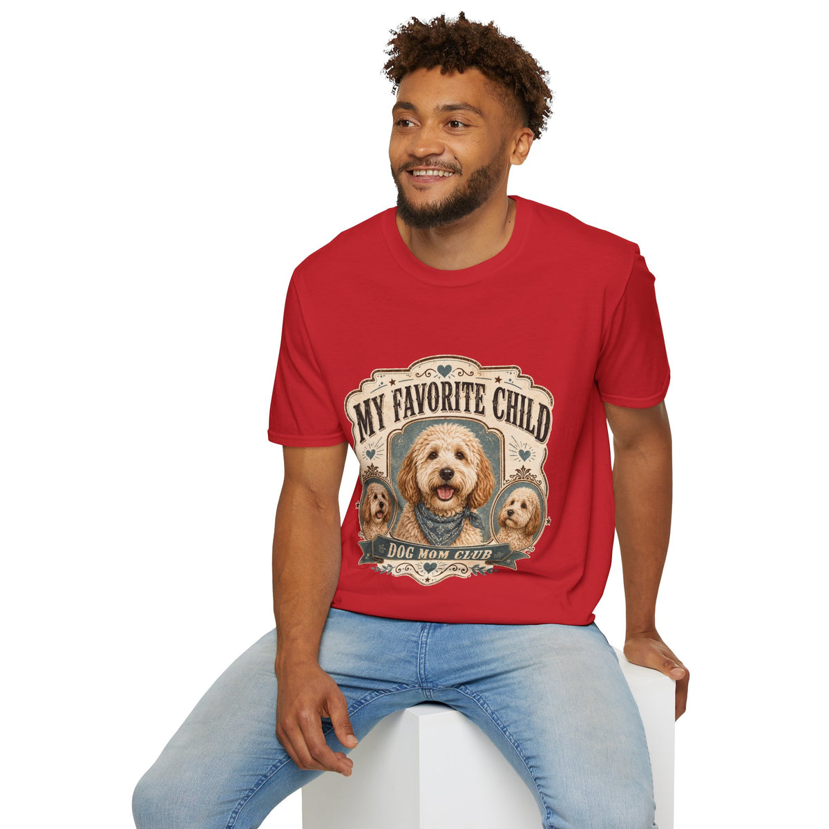 My Favorite Child Dog Mom T-Shirt — Cute Pet Lover Tee
