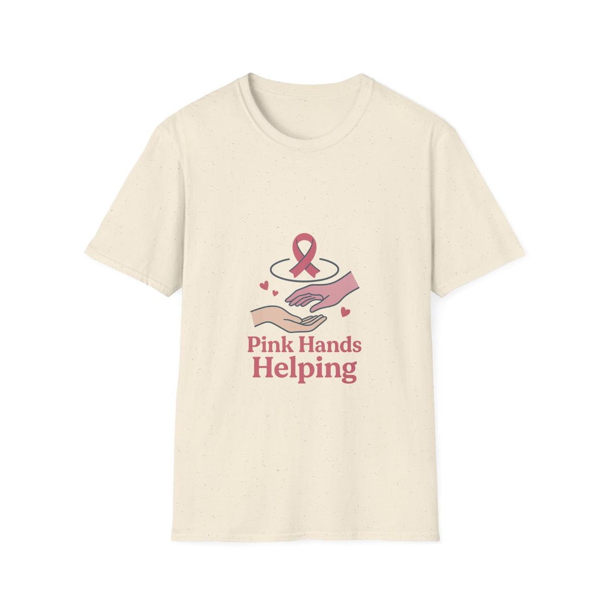 Breast Cancer Support T-Shirt — Pink Hands Helping Tee - Trending Now - October 2026