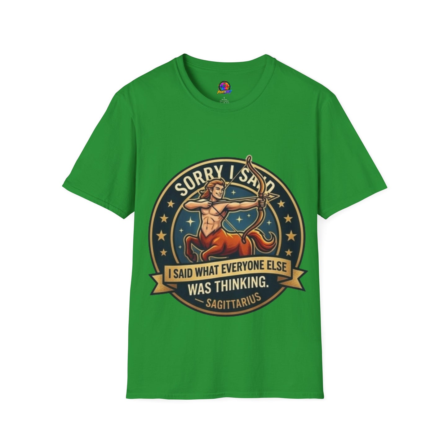 Sagittarius T-Shirt "Sorry I Said What Everyone Else Was Thinking" – Zodiac Archer Graphic Tee