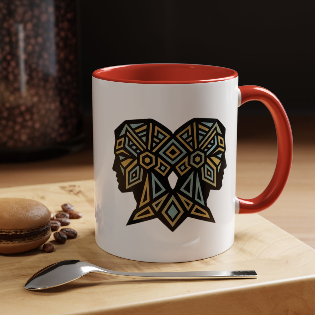 Gemini Zodiac Accent Coffee Mug