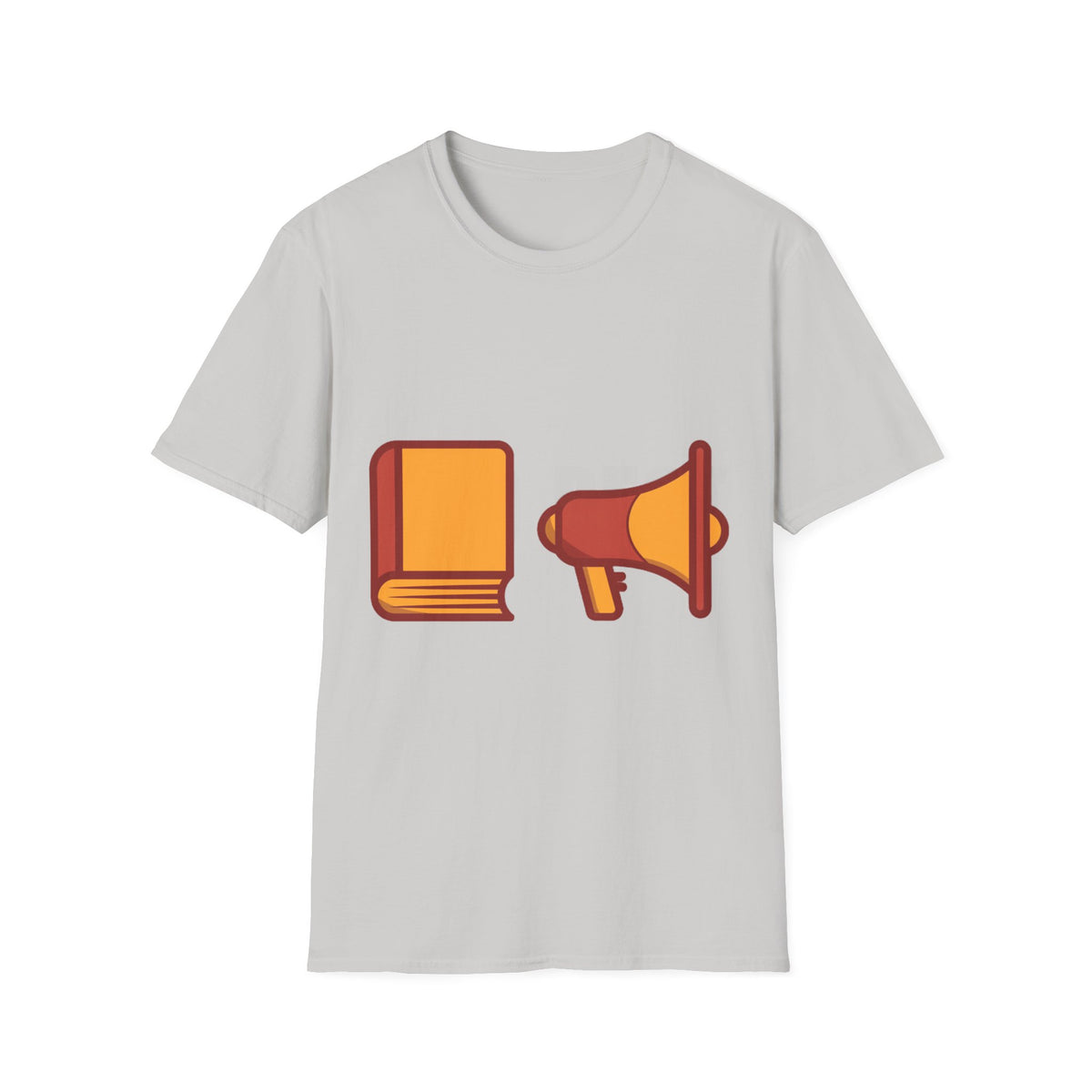 Book & Megaphone T-Shirt — Literary Advocate Tee - Trending Now - September 2026