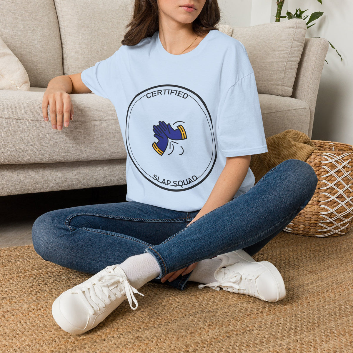 Certified Slap Squad T-Shirt — Funny Novelty Graphic Tee - Trending Now - August 2026