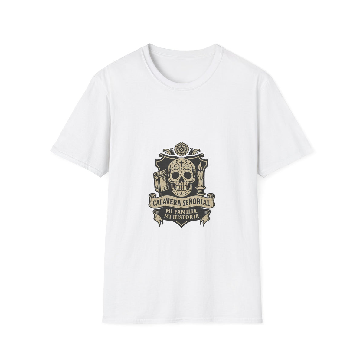 Skull & Laurel Graphic T‑Shirt — Calavera Señior Emblem - Trending Now - October 2026