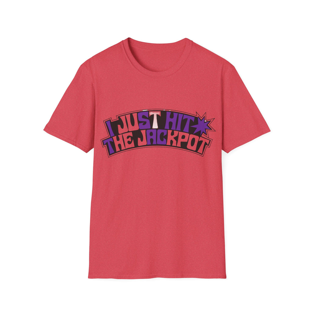 Just Hit the Jackpot T-Shirt — Retro Casino Graphic Tee - Trending Now - August 2026