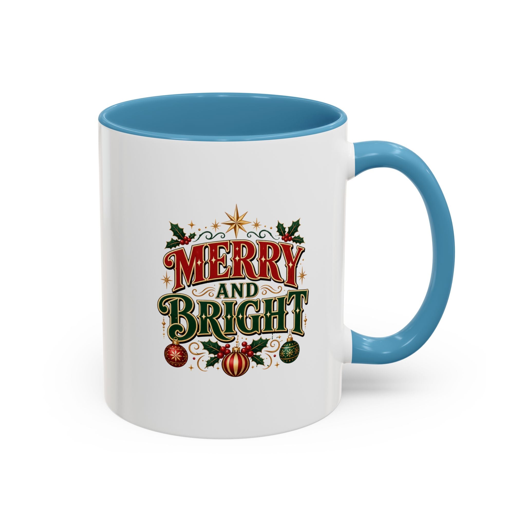 Accent Coffee Mug Merry Bright