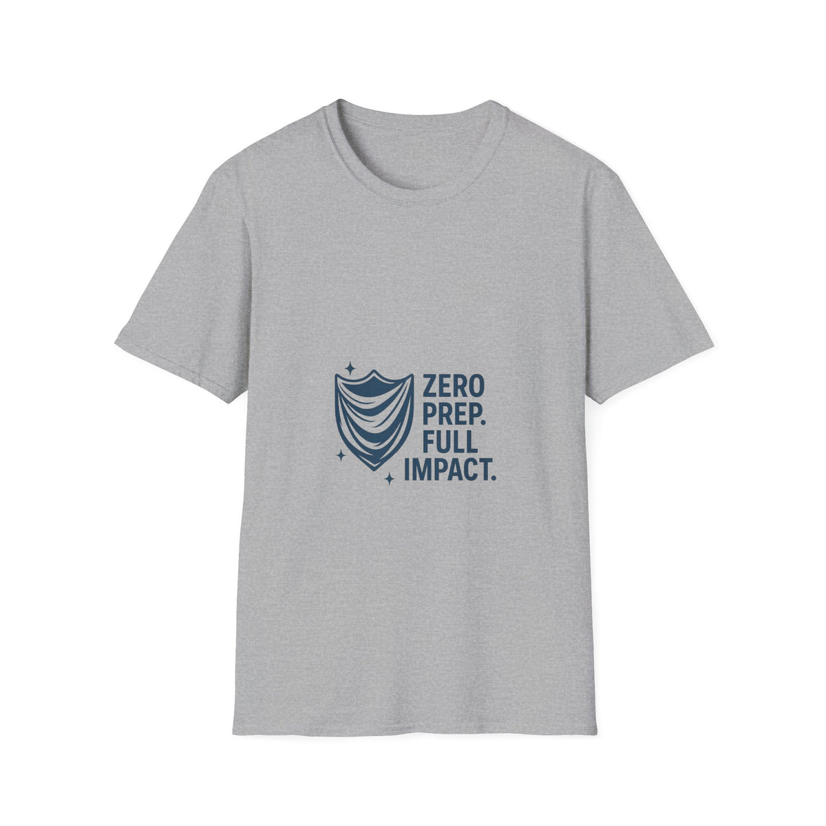 Zero Prep Full Impact Motivational Workout Graphic Tee - Trending Now - October 2026