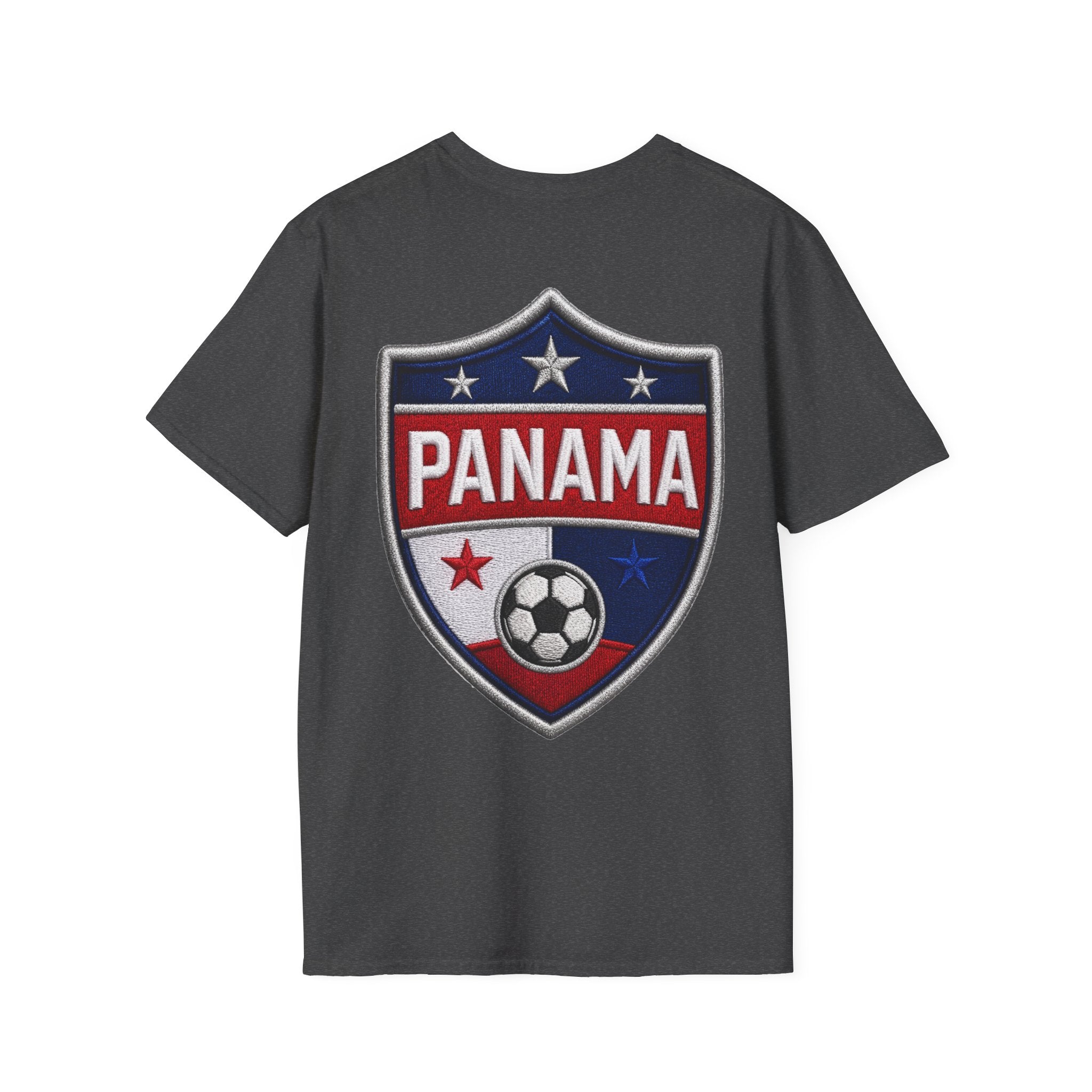 Canal Force Soccer T-Shirt - Patriotic Player Graphic Tee - Panama Shirt