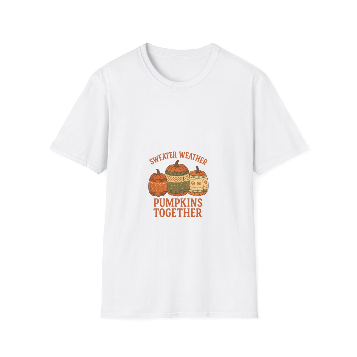 Pumpkins Together T‑Shirt — 'Sweater Weather' Fall Pumpkin Graphic Tee - Trending Now - October 2026