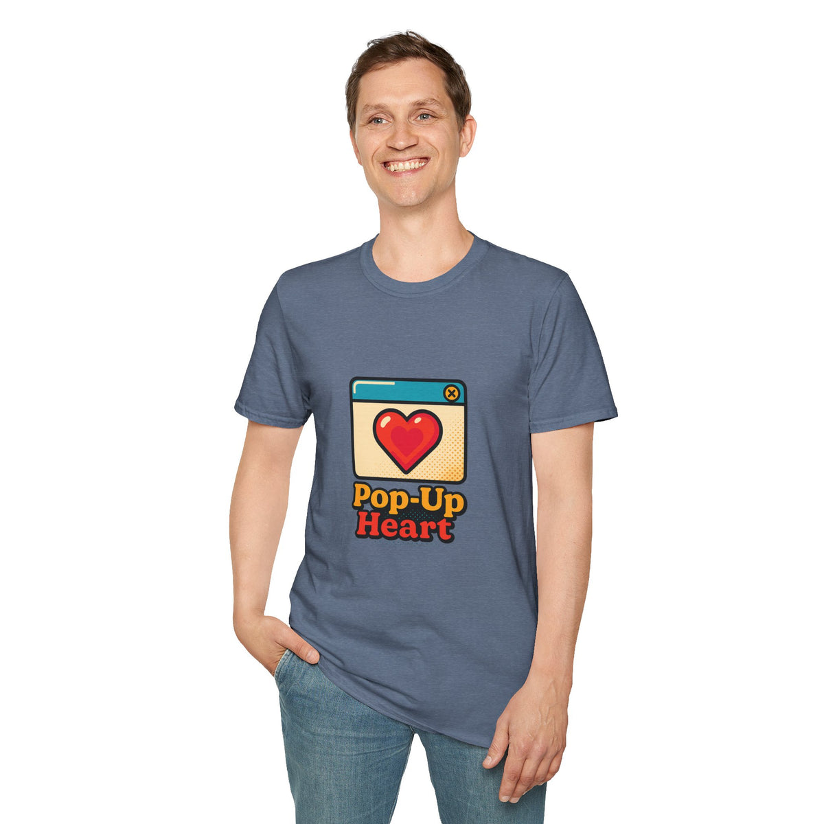 Pop-Up Heart T-Shirt — Cute Retro Heart Graphic Tee - Trending Now - October 2026