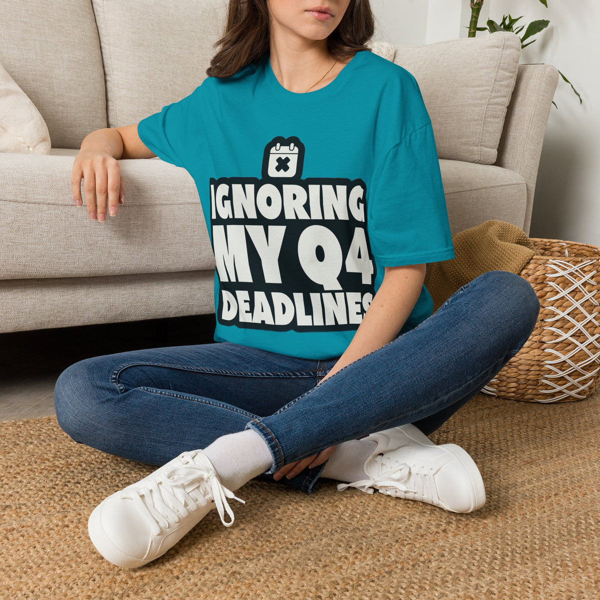 T-Shirt — Ignoring My 04 Deadline Graphic Tee - Trending Now - August 2026
