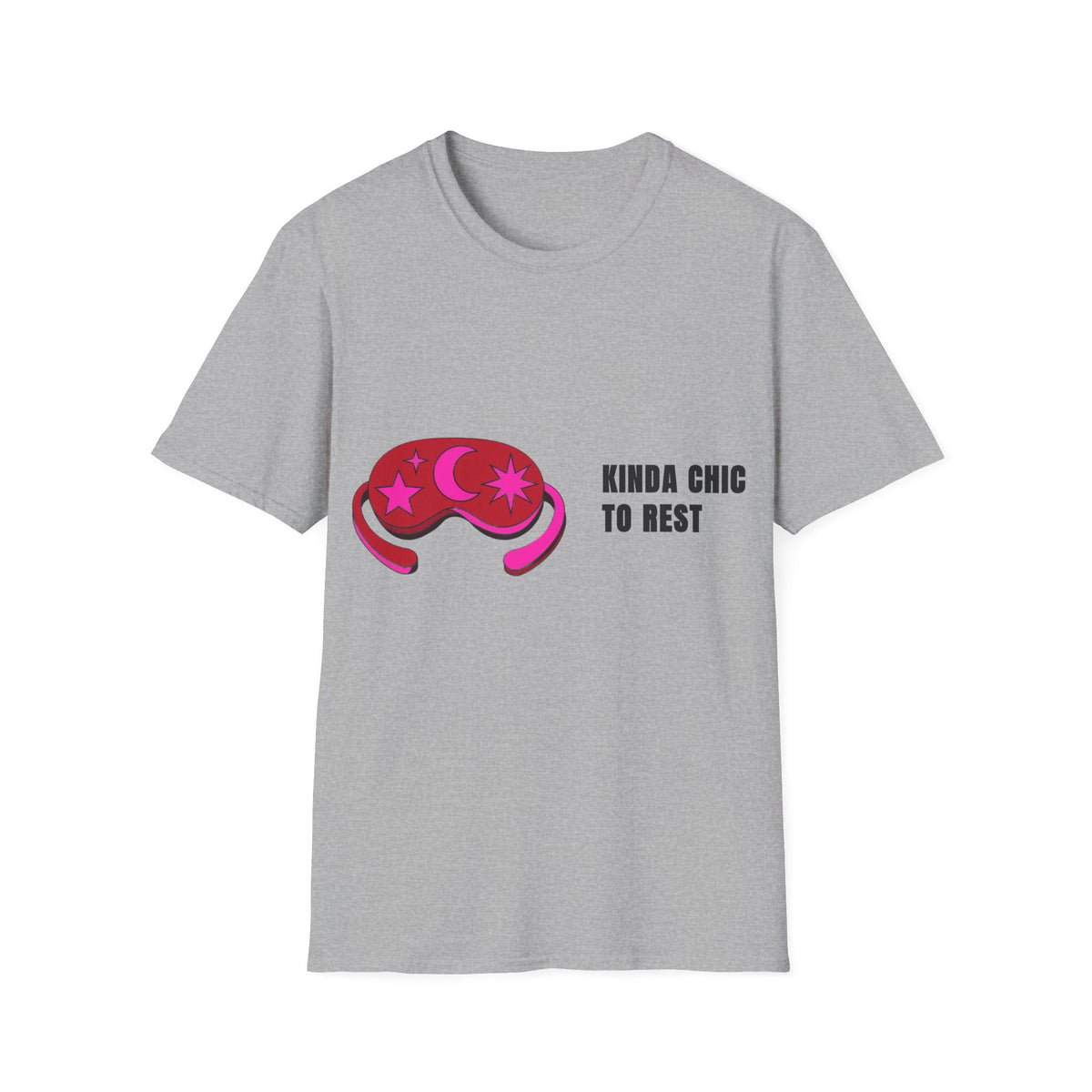 T-Shirt — "Kinda Gotta Rest" Pink Moon Graphic Tee - Trending Now - September 2026